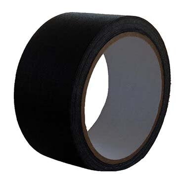 Black Gaffer Tape - 2 inches, 10 yards