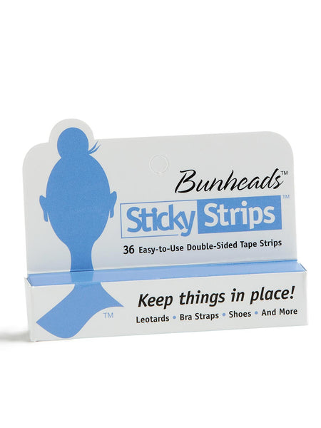 Capezio Bunheads Sticky Strips - Double sided adhesive for costumes, socks and more