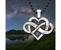 Celtic Infinite Heart Pendant Necklace By Celtic Knotworks