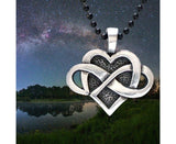 Celtic Infinite Heart Pendant Necklace By Celtic Knotworks