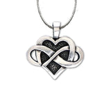 Celtic Infinite Heart Pendant Necklace By Celtic Knotworks