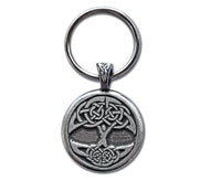 Celtic Tree of Life Pewter Keychain