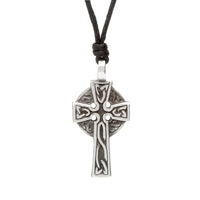 Celtic Cross Pewter Choker Necklace by Celtic Jewellery