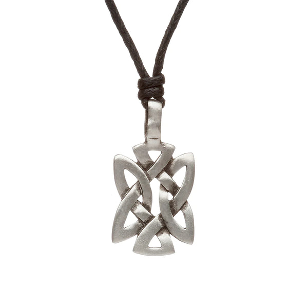 Celtic Knotwork Pewter Choker Necklace by Celtic Jewellery