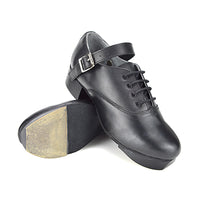 Antonio Pacelli Essential Jig Shoe - Irish Dance Hard Shoe - Black Straps