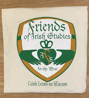 Friends of Irish Studies T-Shirt - Ivory, Old Logo