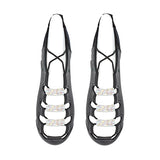 Buckles for Ghillies  - Tierna - Crystal AB Diamente Irish Dance Pump Buckles