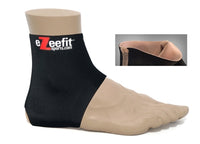 Ultrathin Blister Ankle Booties by Ezeefit - 1mm (Thinnest) Black/Tan Reversible