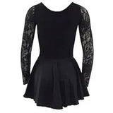 Lace Sleeve All Black "In-Between" Irish Dance Dress
